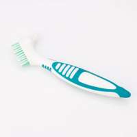 Wholesale high quality OEM Personal Care Round Handle Denture Brush Cleaning Brush for Adult